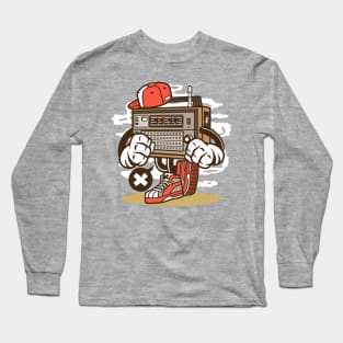 Old school radio Long Sleeve T-Shirt